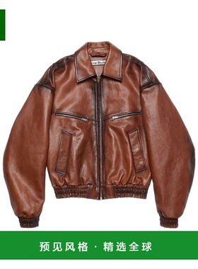 香港直邮Acne Studios 长袖皮夹克 B70153