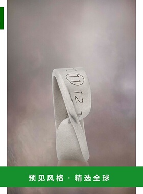 欧洲直邮Maison Margiela 男士银色银制戒指