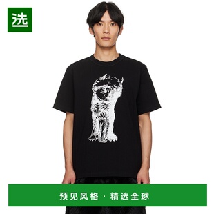 1h可退 香港直邮Sacai 男士 黑色 Where The Wild Things Are 系