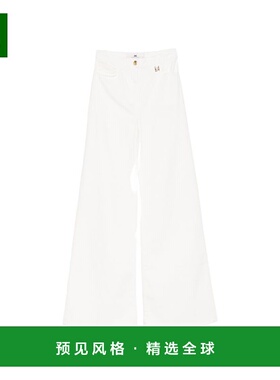 1h可退 香港直邮Elisabetta Franchi 女士 喇叭牛仔裤 PJ23N61E2