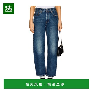 1h可退 香港直邮Levi'S 李维斯 女士 蓝色 501 '90s Selvedge 牛
