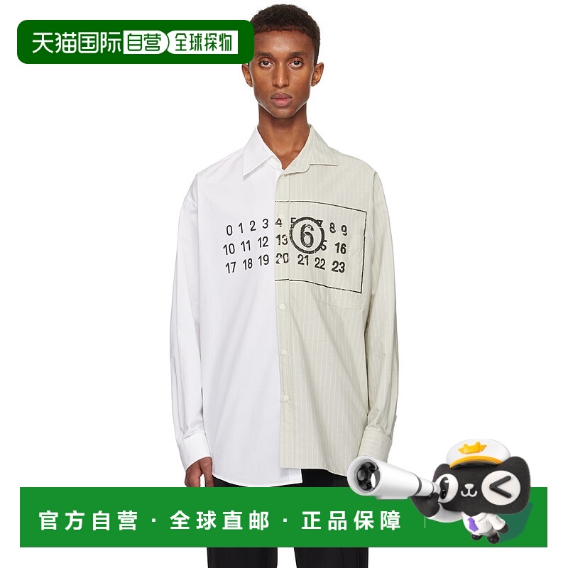 1h可退 香港直邮Mm6 Maison Margiela 马丁·马吉拉 MM6 男士 白