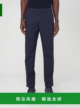 香港直邮FAY 男士休闲裤 NTM8650187TRSEU824 SS2025 蓝色 Cotton