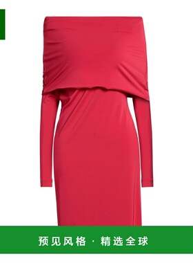 1h可退 香港直邮Alberta Ferretti 女士 紧身连衣裙 red红色 舒适