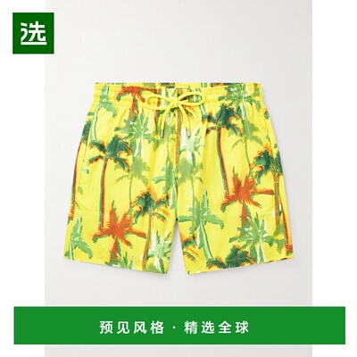 1h可退 香港直邮Vilebrequin 男士 Mahina 直筒中长再生泳裤 MAHC