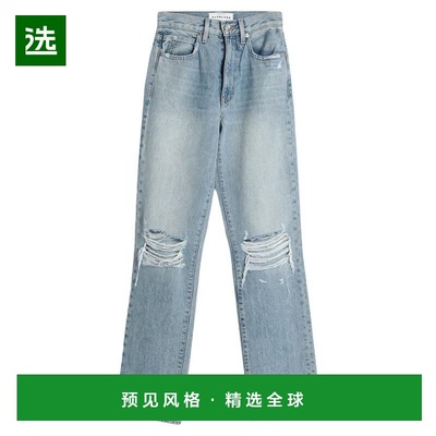 1h可退 【美国直邮】slvrlake 女士牛仔裤 直筒裤休闲裤