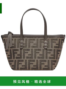 香港直邮Fendi Roll提花托特包单肩包手提包 8BS096AFPM