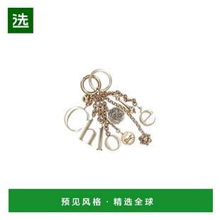 香港直邮CHLOÉ 女士钱包 26SK188CB720Y SS2026 金色 Charm Porta