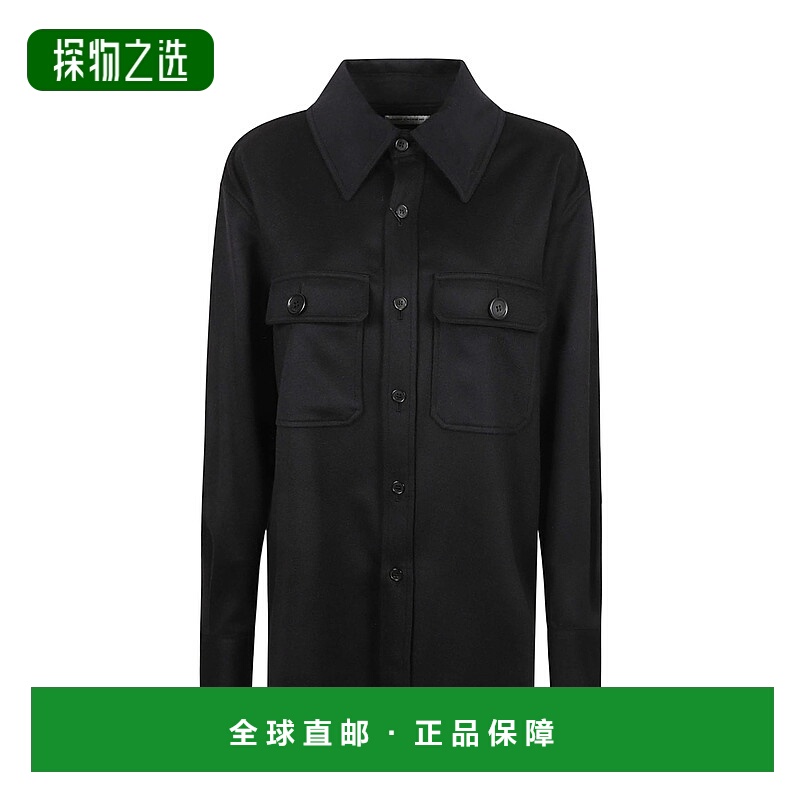香港直邮Saint Laurent 翻领长袖衬衫 811613Y1J85