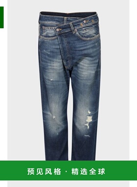 香港直邮R13 女士牛仔裤 R13W2048D144C AW2024 蓝色