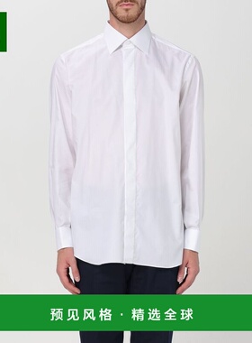 香港直邮BRIONI 男士衬衫 RCX00LOA04Q9000 SS2024 白色 Camicia
