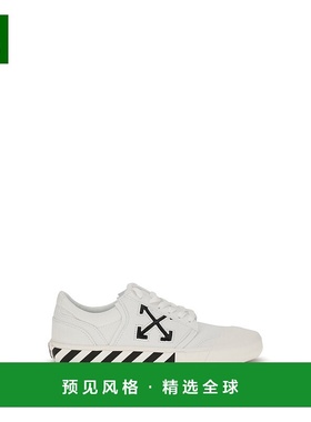 香港直邮off-white 男士 灰白色箭頭圖案繫帶運動鞋 OMIA2A2F25FA