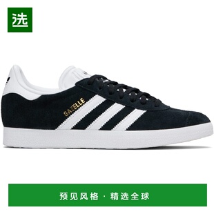 1h可退 香港直邮Adidas Originals 男士 黑色 Gazelle 运动鞋 BB5