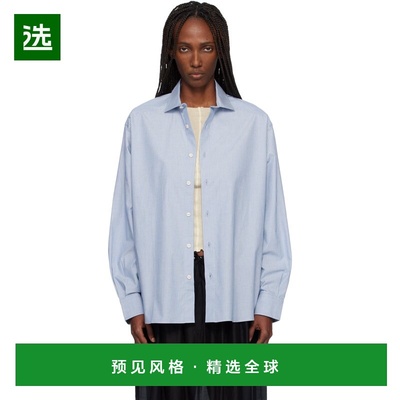 1h可退 香港直邮Baserange 女士 蓝色 Claude 衬衫 TSCL blue蓝色