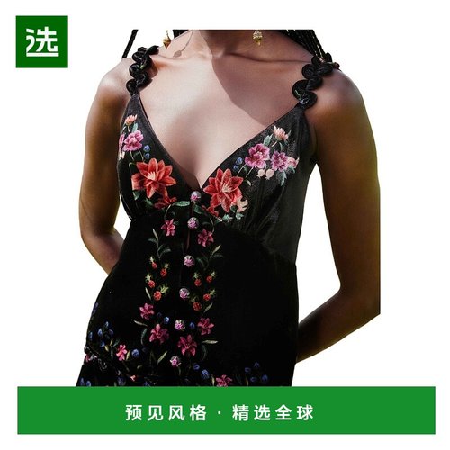 香港直邮Farm Rio Belle Garden 扇贝无袖吊带性感上衣 339777