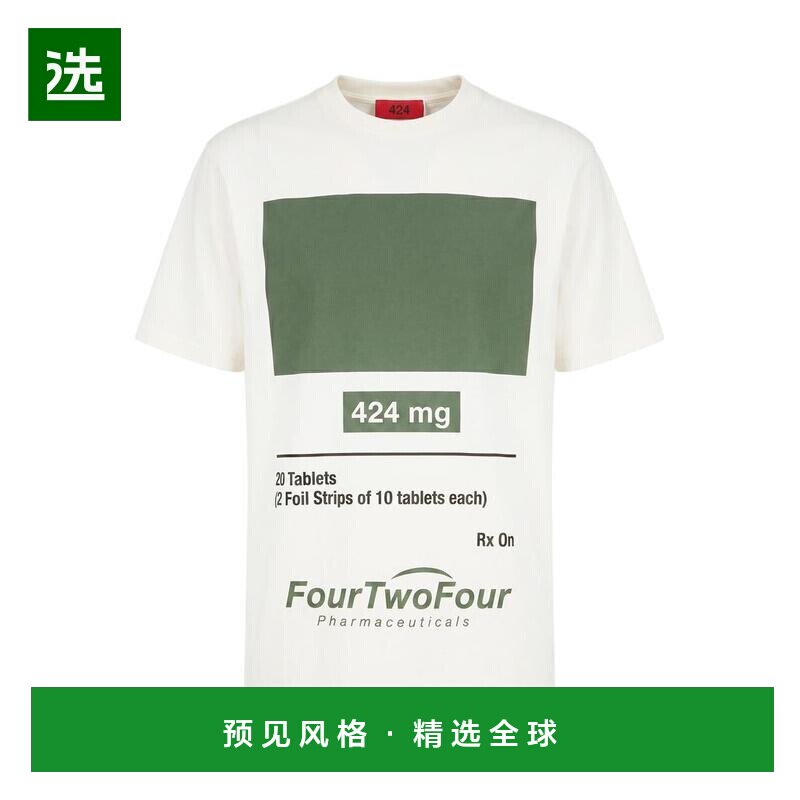 【美国直邮】424 男士 上装T恤 - 实物图