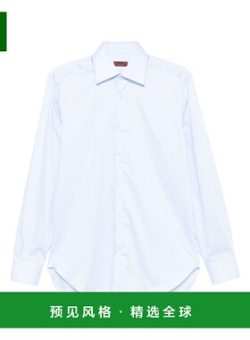 香港直邮BARBA 男士衬衫 I1U10P0150205U3 AW2025 白色