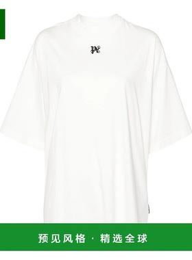 欧洲直邮PALM ANGELS 女士T恤PWAA017F24JER0040310短袖刺绣