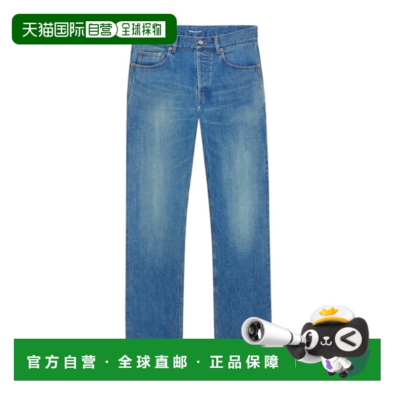 香港直邮Saint Laurent 腰带环牛仔裤 816412Y21WC