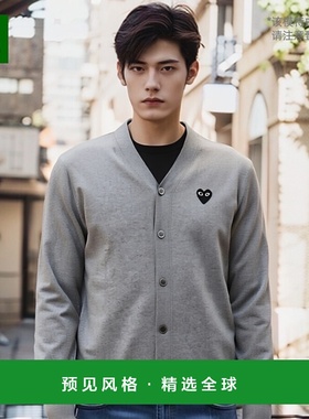 香港直邮Comme Des Garcons Play 长袖开衫 AXN024051