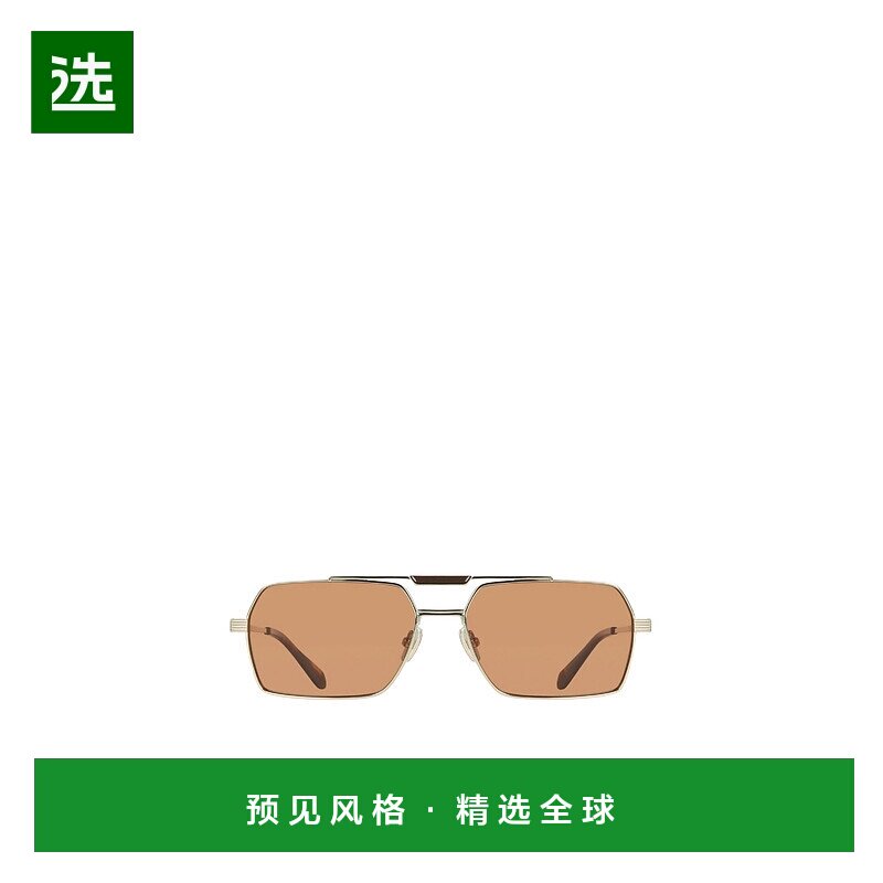 香港直邮Salvatore Ferragamo 几何太阳镜 51S332