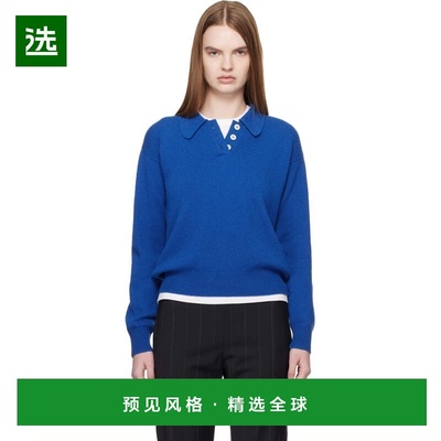 1h可退 香港直邮DAUGHTER 女士 独家发售蓝色 Edith Polo 衫 HKN0