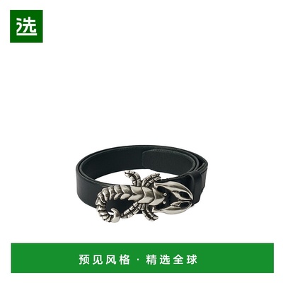 香港直邮Our Legacy 金属蝎子扣皮带腰带 A2258SOB