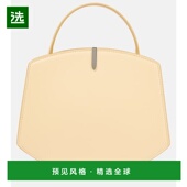 香港直邮SAVETTE 女士 1h可退 佛罗伦萨皮革手提包 beige米色
