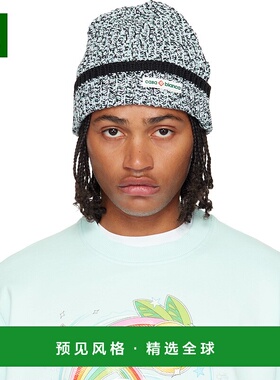 1h可退 香港直邮Casablanca 男士 蓝色无檐帽 APF25HAT08601帽子