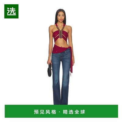 1h可退 香港直邮jaded london 女士 网纱裹式上衣 JWT5231