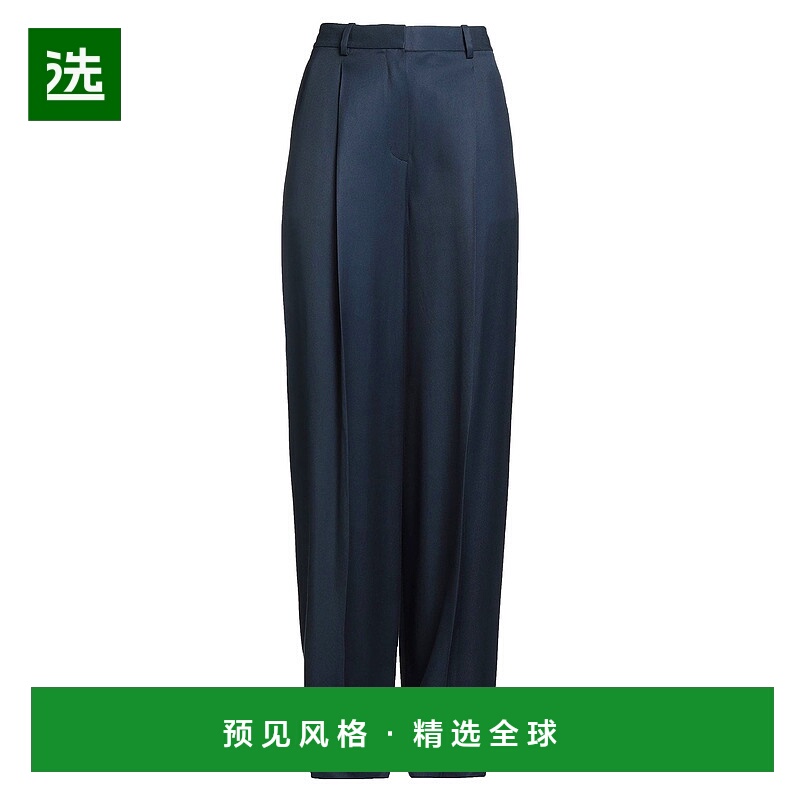 香港直邮THEORY 希尔瑞 女士 休闲长裤 blue蓝色 舒适时尚