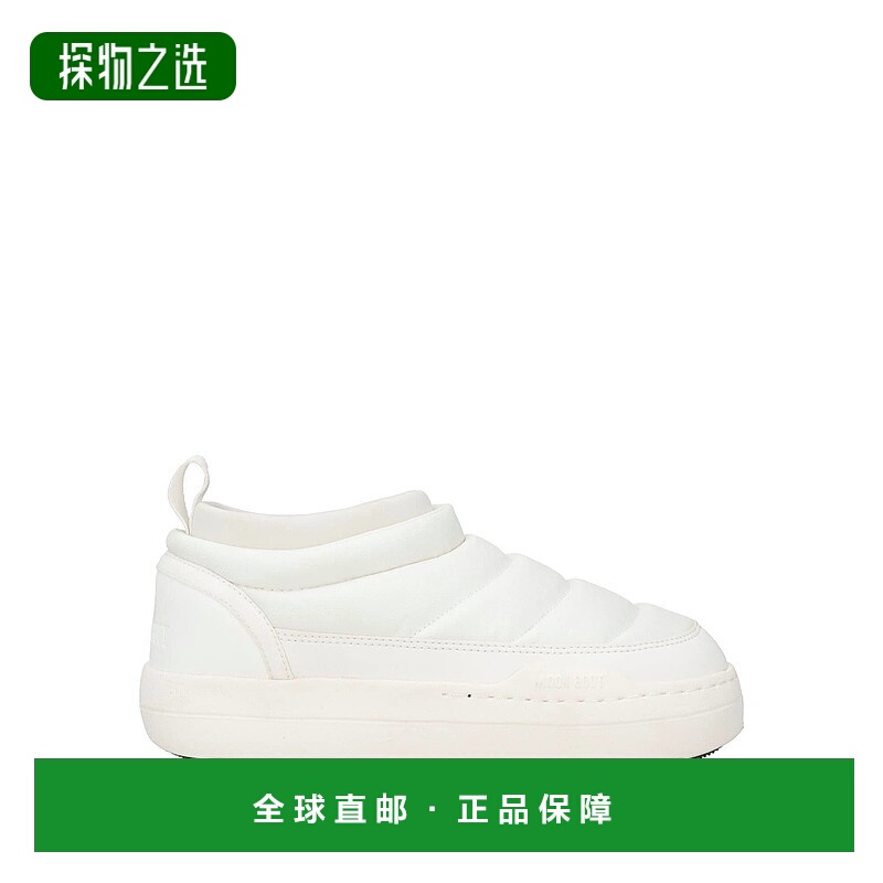香港直邮moon boot 月亮靴 女士 脚踝靴 white白色 舒适时尚