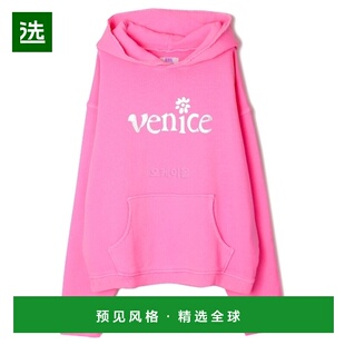 Venice Printed Hoodie 粉色 韩国直邮ERL ERL07T031 Silver
