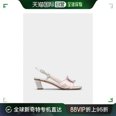 欧洲直邮rogervivier（罗杰·维维亚）女士漆皮和镜面皮革鞋面，