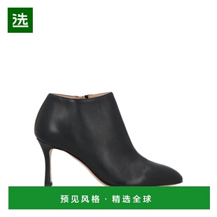 1h可退 香港直邮Sergio Rossi 塞乔·罗西 女士 脚踝靴 black黑色