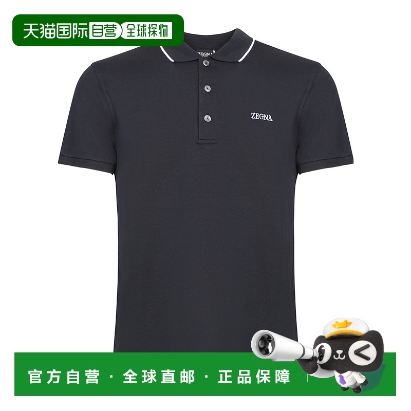 香港直邮Zegna 短袖polo衫 E7358A5B746B09