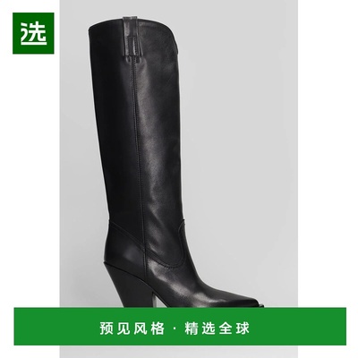 香港直邮ELENA IACHI 女士靴子 427519E3998 AW2025 黑色 Elena I