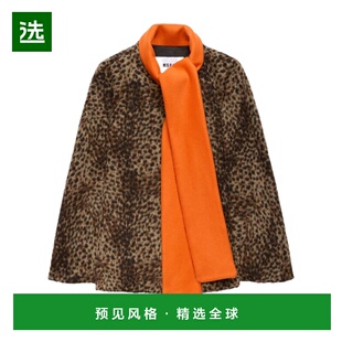 香港直邮MSGM 女士外套 3941MDC11Y25760929 AW2025 花色 附围巾