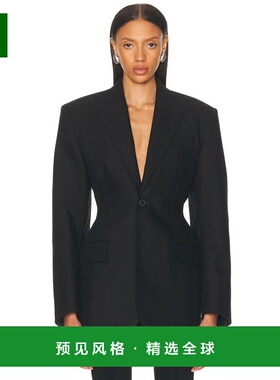 1h可退 香港直邮wardrobenyc 女士 斜纹布无痕西装外套 W6004S25C