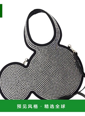 香港直邮COPERNI 女士单肩包 DBA102F9010 AW2025 黑色 Coperni M