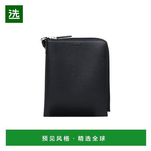 香港直邮Jil Sander 徽标钱包 J25VL0004牛皮手拿包