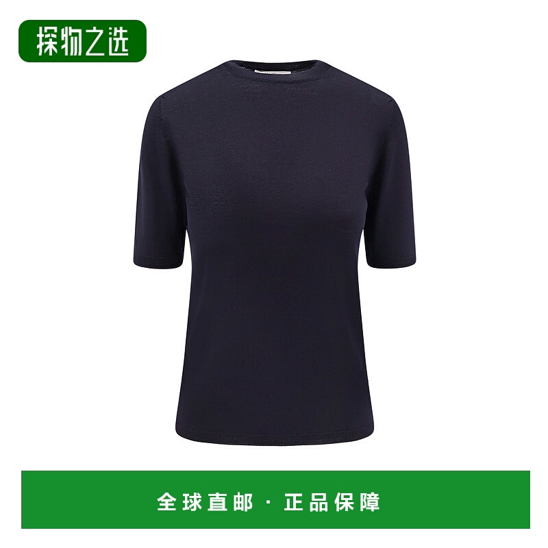 1h可退 香港直邮MaxMara 麦斯玛拉 女士 Gerico 初剪羊毛T恤 2521