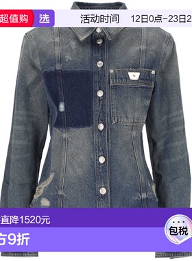 1h可退 香港直邮MISBHV 女士 衬衫 251W403CRAZYBLUE 舒适时尚