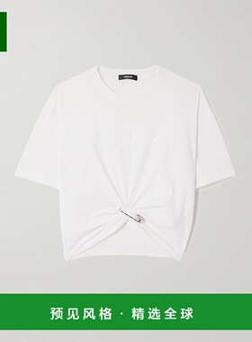 1h可退 香港直邮Versace 范思哲 女士 短袖T恤 10188981A13610