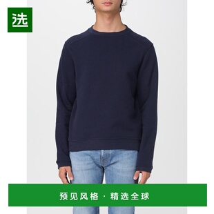 香港直邮K-WAY 男士卫衣 K4147PWK89 AW2025 蓝色 Perruel Sweats