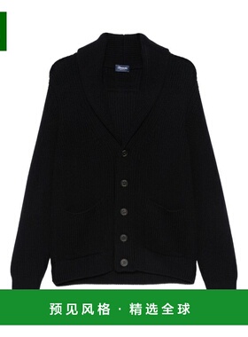 香港直邮DRUMOHR 男士外套 D5M419PNL785 AW2025 黑色 Cardigan