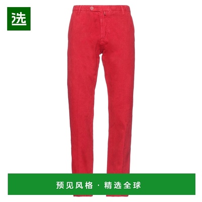 1h可退 香港直邮Jacob Cohen 男士 直筒裤 red红色 舒适时尚