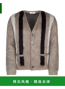 香港直邮Celine 思琳 男士 长袖开衫 RV00K0ZQ1 beige米色 舒适时