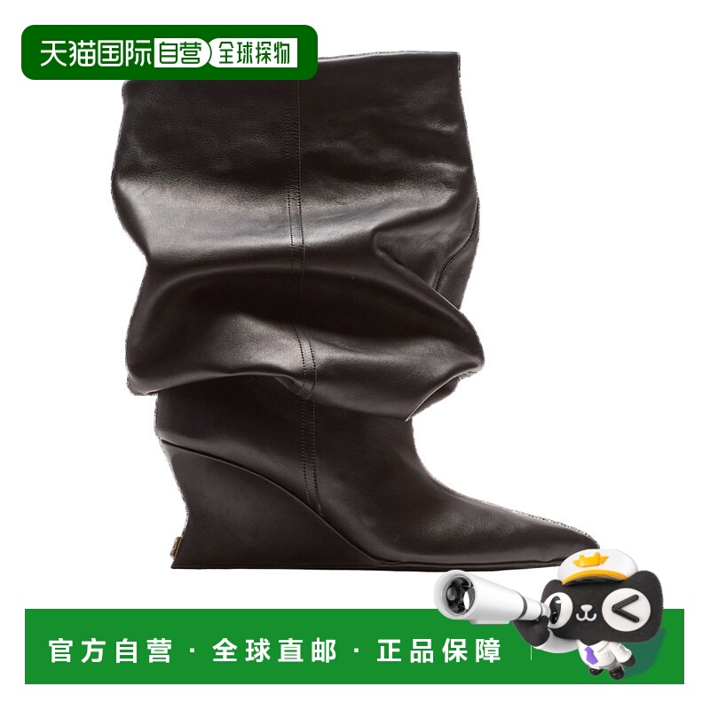 香港直邮Balmain 坡跟踝靴 FN0TA181LVIT