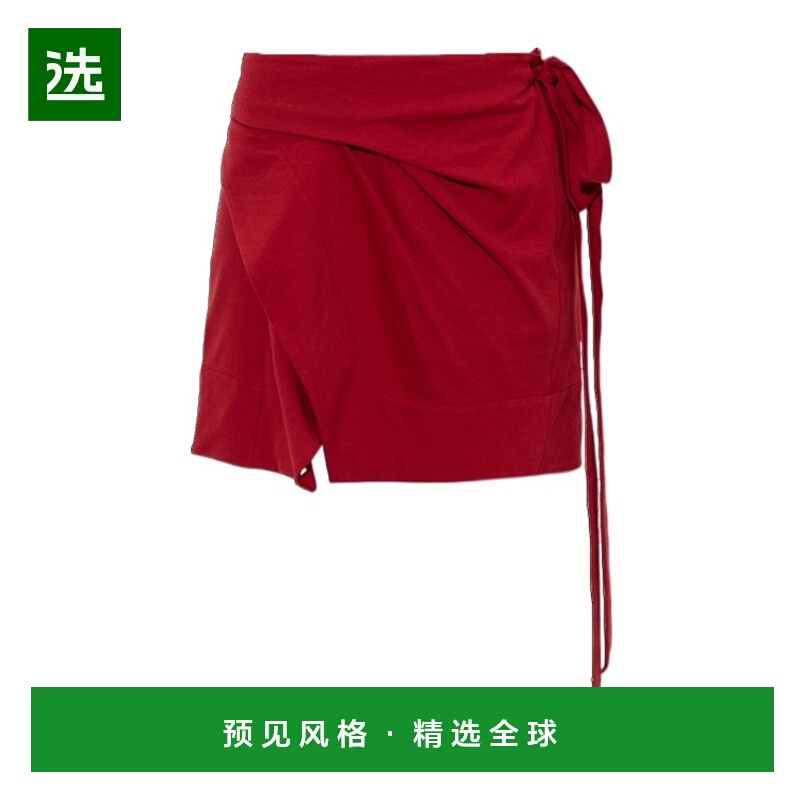 香港直邮Isabel Marant 迷你裹身裙 JU0198FDA1N41I